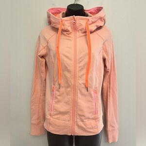 lululemon athletica Bleached Coral Rejuvenate hoodie, Size 6